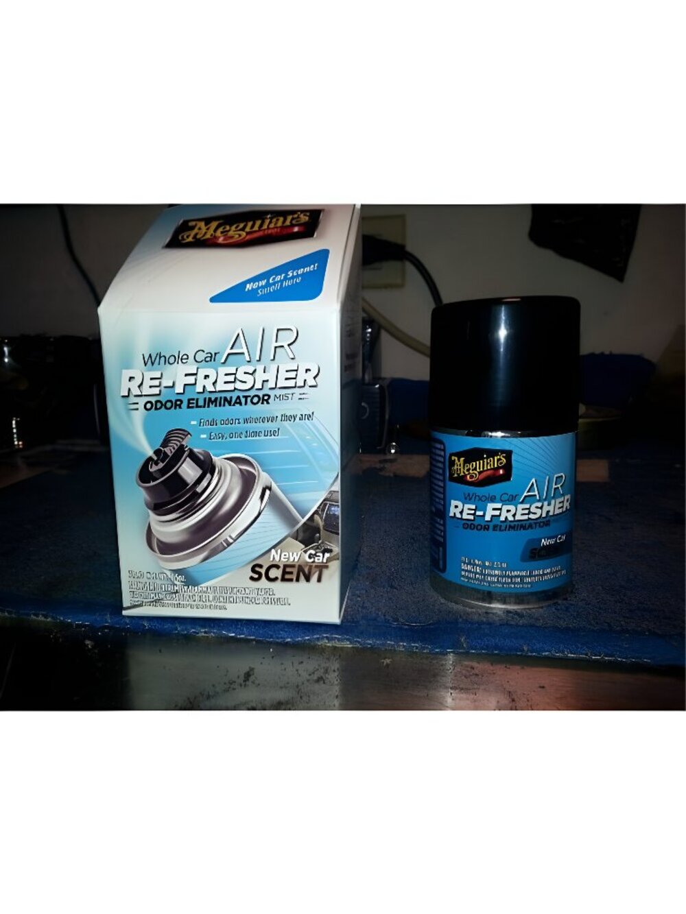 Whole Car Air Re-Fresher Odor Eliminator Mist New Car Scent
